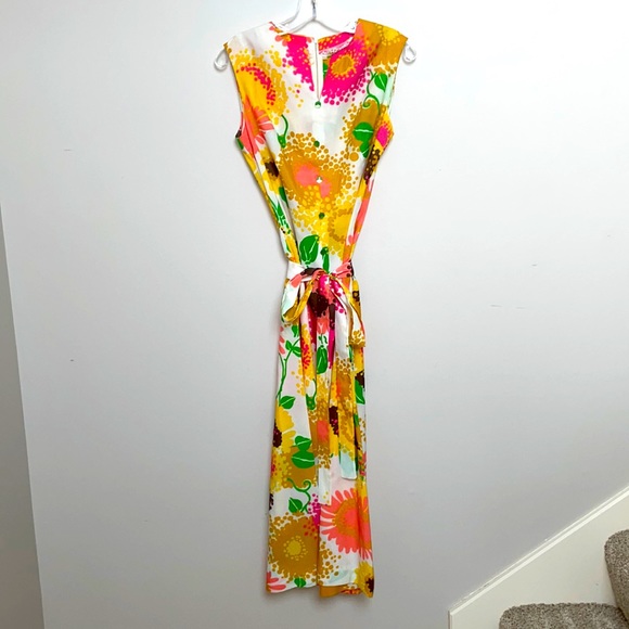 Vintage 1970’s Maxi Dress Size 6-8 - Picture 2 of 4